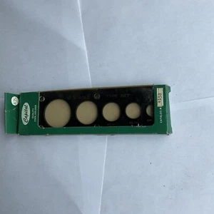 Capital Plastic Coin Holder #415B US Gold Type Set per 5 monete con piccolo dollaro - Foto 1 di 3