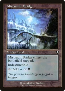 1x Mistvault Bridge - Retro Frame NM Eng MTG - Brothers War Commander - Bild 1 von 1