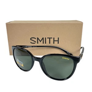 Smith Cheetah Sunglasses Black Carbonic Polarized Gray Geen Lens NEW - Picture 1 of 7