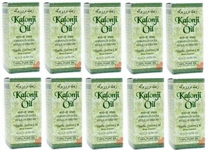 10 Bottles x 100ml (1 L) KALONJI OIL NIGELLA Black Cumin seed oil Nigella Sativa - Picture 1 of 2