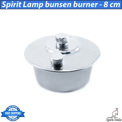 Lâmpada espiritual álcool metilado queimador Bunsen laboratório joalheiros instrumentos CE - Imagem 1 de 4