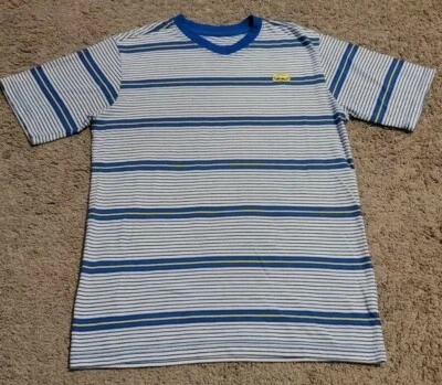 Camisa Ecko Unitd Niños Extra Grande Azul Blanco Amarillo Manga Corta Informal Hombres Foto 1 de 4
