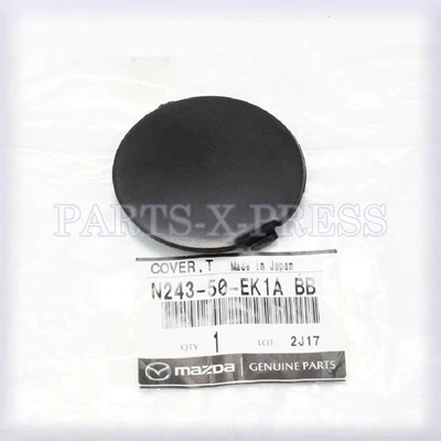 GENUINO OEM MAZDA MX-5 MIATA PARACHOQUES TRASERO GANCHO DE REMOLQUE OJO TAPA N243-50-EK1ABB Foto 1 de 4