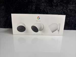 Google Nest 1080p Indoor/Outdoor batteriebetriebene Überwachungskamera 2. Gen - 3 Stück - Bild 1 von 14