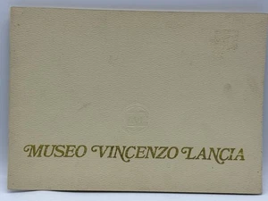 Museo Vincenzo Lancia Automobile Torino Vintage 1971 Brochure - Imagen 1 de 7