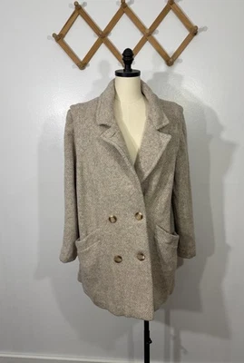 Abrigo vintage Pea años 60 Herman Kay lana tweed mujer mediano Foto 1 de 4