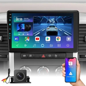 10.2in Car Radio for Dodge Ram 1500 2500 3500 09-2012 4+64G Android Stereo 8core - Picture 1 of 7