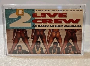 As Nasty as They Wanna Be by The 2 Live Crew Cassette 1989 Vintage  - Picture 1 of 8