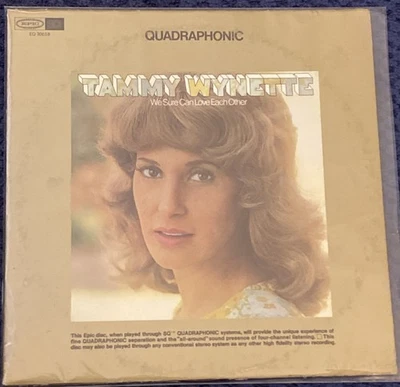 TAMMY WYNETTE We Sure Can Love Each Vinyl LP Epic EQ30658 1971  QUADRAPHONIC VG+ - Image 1 of 3