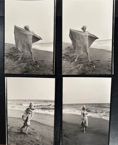 George Barris, Juego de 4 Marilyn Monroe, fotos originales del negativo original - Imagen 1 de 2