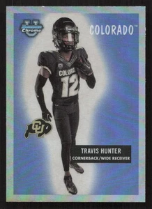 2023 Bowman University Chrome Travis Hunter 1955 Bowman Football #55BF-10 Card - Picture 1 of 2