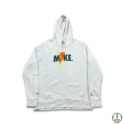 Sudadera con capucha Nike Air Jordan para hombre XL blanca Gatorade Like Mike ropa deportiva sudadera Foto 1 de 4