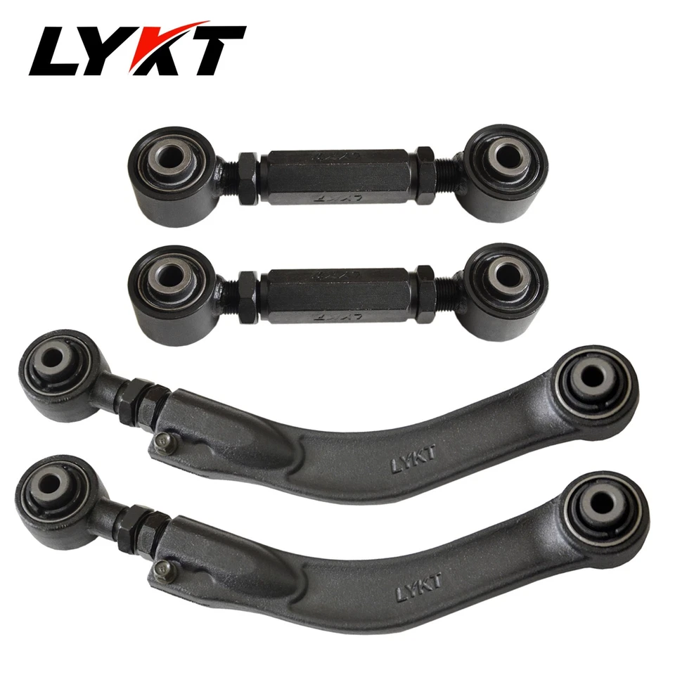 LYKT4pcs Alignment Rear Camber&Toe Adjustable Kit for MitsubishiLancer、Outlander - Imagem 1 de 4