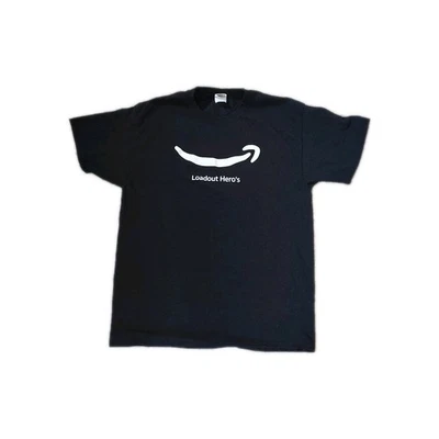 Camiseta negra Amazon Loadout Hero's Foto 1 de 4