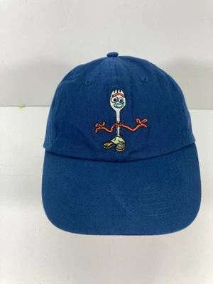 Disney Pixar Toy Story Forky Baseball Cap Hat Kids Teens Blue Logo Adjustable - Image 1 of 4