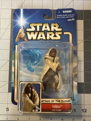 Figura de acción Hasbro Star Wars: El ataque de los clones NIKTO #21 Foto 1 de 3