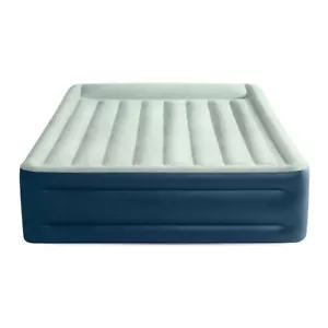 Intex erhöhte 18" Pillow Rest Queen Luftmatratze mit interner Pumpe - - Bild 1 von 5