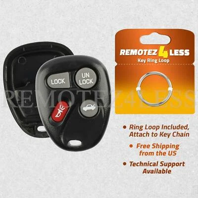 New Replacement Keyless Remote Key Fob Clicker Shell Case For 1996-2005 Buick Foto 1 de 4