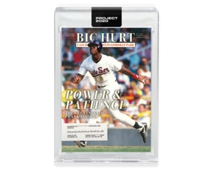 2020 TOPPS PROJECT 2020 #259 FRANK THOMAS - BY OLDMANALAN - Picture 1 of 2