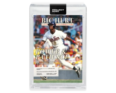 2020 TOPPS PROJECT 2020 #259 FRANK THOMAS - BY OLDMANALAN - Image 1 of 2