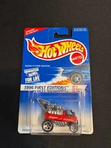 1996 Hot Wheels Radio Flyer Wagon First Edition #9 Of 12 #374 Mattel Die Cast - Picture 1 of 2