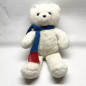 Peluche vintage 1986 Fun Farm di Dakin orso polare bianco 19" - Foto 1 di 4