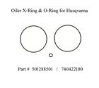 For Husqvarna 501288501 740422100 Oiler X-Ring & O-Ring Set  61 66 162 266 268