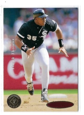1995 Upper Deck SP Championship Frank Thomas - Chicago White Sox - Image 1 of 2