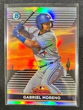 2022 Bowman Chrome Gabriel Moreno Arizona Fall League #AFLS-14 Blue Jays