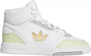 Adidas Forum Mid Zapatos Para Mujer Talla 5 Blanco Amarillo Verde Retro Zapatillas Altas - Imagen 1 de 4