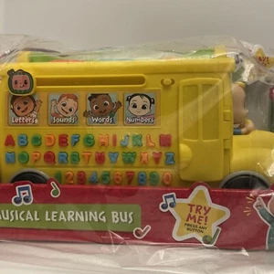 Autobús escolar amarillo, reconocimiento de números y letras musical Cocomelon - Imagen 1 de 9