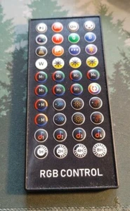 40Key IR Remote RGB LED Tested - Picture 1 of 2
