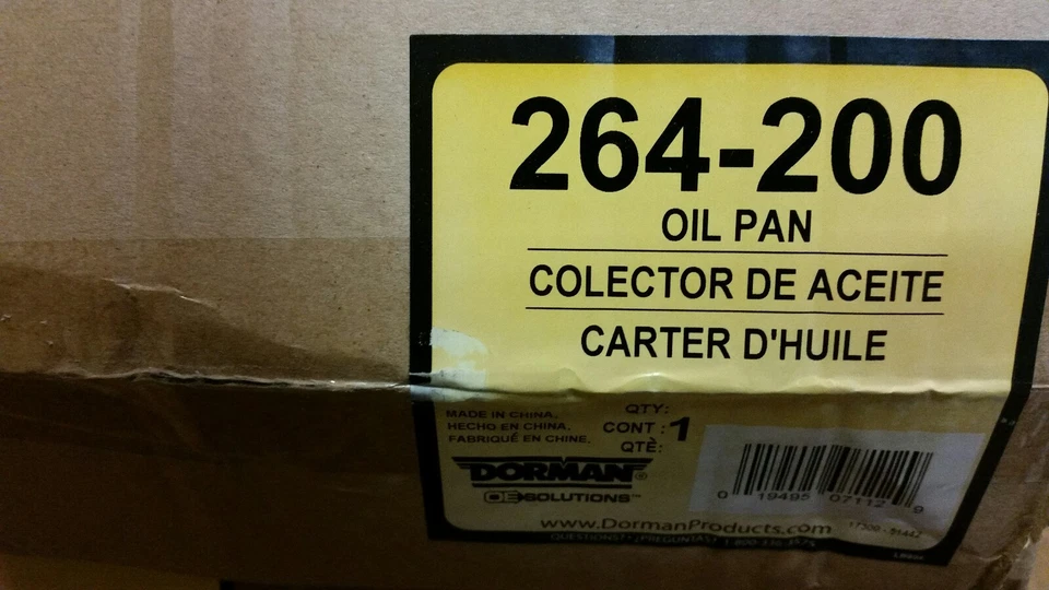 Pan de aceite de motor Dorman 264-200 Dodge, Chrysler, Plymouth ¡¡NUEVO!!! Foto 1 de 1