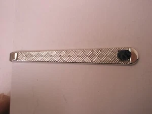 2-5/16" Genuine Blue Lapis Lazuli Thin Design Quality Vintage DANTE Tie Bar Clip - Picture 1 of 7