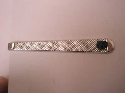 2-5/16" Genuine Blue Lapis Lazuli Thin Design Quality Vintage DANTE Tie Bar Clip - Image 1 of 4