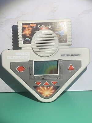 Vintage Electronic Space Blasters Game Tested and Working 1988 Talks