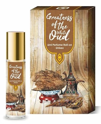 Parag Fragancias Sin Alcohol Larga Duración Attar Perfume Roll-On Blanco Oud 6 ml Foto 1 de 4