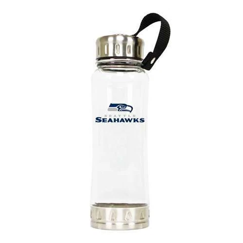 Seattle Seahawks Clip-On Water Bottle - 16 oz Cover