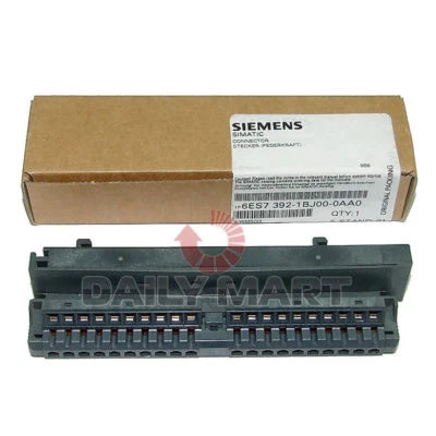 NEW Siemens 6ES7 392-1BJ00-0AA0 Simatic S7-300 Front Connector PLC, 20-PIN - Image 1 of 2