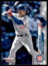 2020 Topps Opening Day Base #24 Willson Contreras - Chicago Cubs