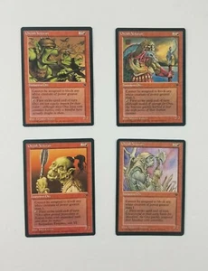 ORCISH VETERAN x4 MTG All Versions NM/LP Fallen Empires Magic the Gathering - Picture 1 of 9