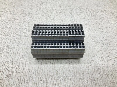 Idec BC1D-2.5 Gris Gris Gris Terminal de Cable BC1D25 Lote de 17 (TSC) Foto 1 de 4