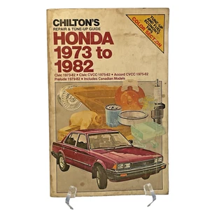 Chilton Honda 1973-1982 Accord CVCC, Civic, CRX, Prelude Repair Manual Book 6980 - Picture 1 of 4