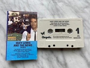 Huey Lewis And The News SPORTS CASSETTE Tape 1983 Chrysalis FVT 41412 RARE! OOP! - Picture 1 of 3