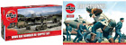 Airfix A05330 1:72 WWII Bomber Re-Supply Dioramas and Buildings Model Set & RAF