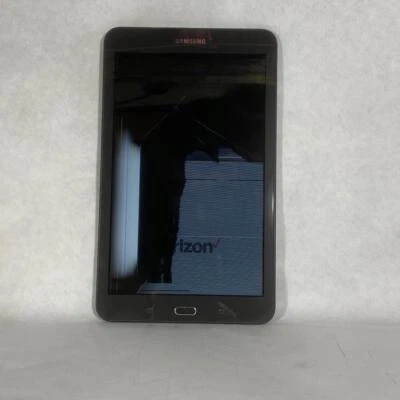 *Read - Samsung Galaxy Tab E 8.0 SM-T377V Verizon 16GB 8" Android 4G LTE Tablet - Image 1 of 4