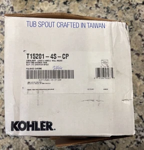 Kohler Coralais K-T15201-4S-CP Zweigriff Wanne & Dusche Wasserhahn Trim Kit, poliert - Bild 1 von 8