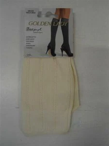 GAMBALETTO GOLDEN LADY TREND FASHION CALZE TRENDY TENDENZA MODA GLAMOUR G.CAPRIC - Imagen 1 de 1
