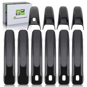 Gloss Black Door Handle Cover Fits For 2019-2023 GMC Sierra 1500 2500HD 3500 HD - Bild 1 von 6