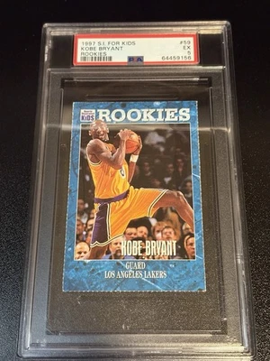 1997 S.I. For Kids Kobe Bryant Rookies #59 PSA 5 - Massive Slab - Image 1 of 2